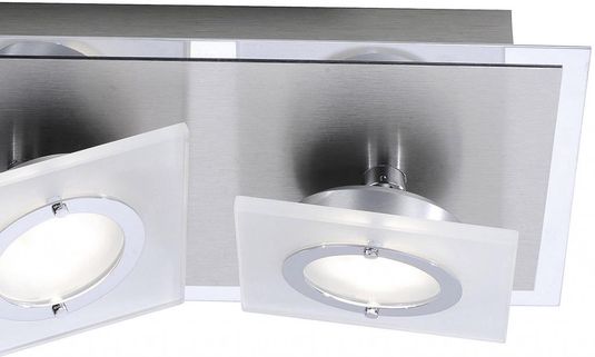 Plafoniere Paul Neuhaus : Deckenlampe rotator 2 lampen aluminium paul neuhaus kaufen